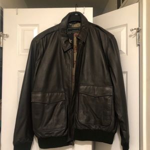 Brown XXL Wilson Leather Jacket